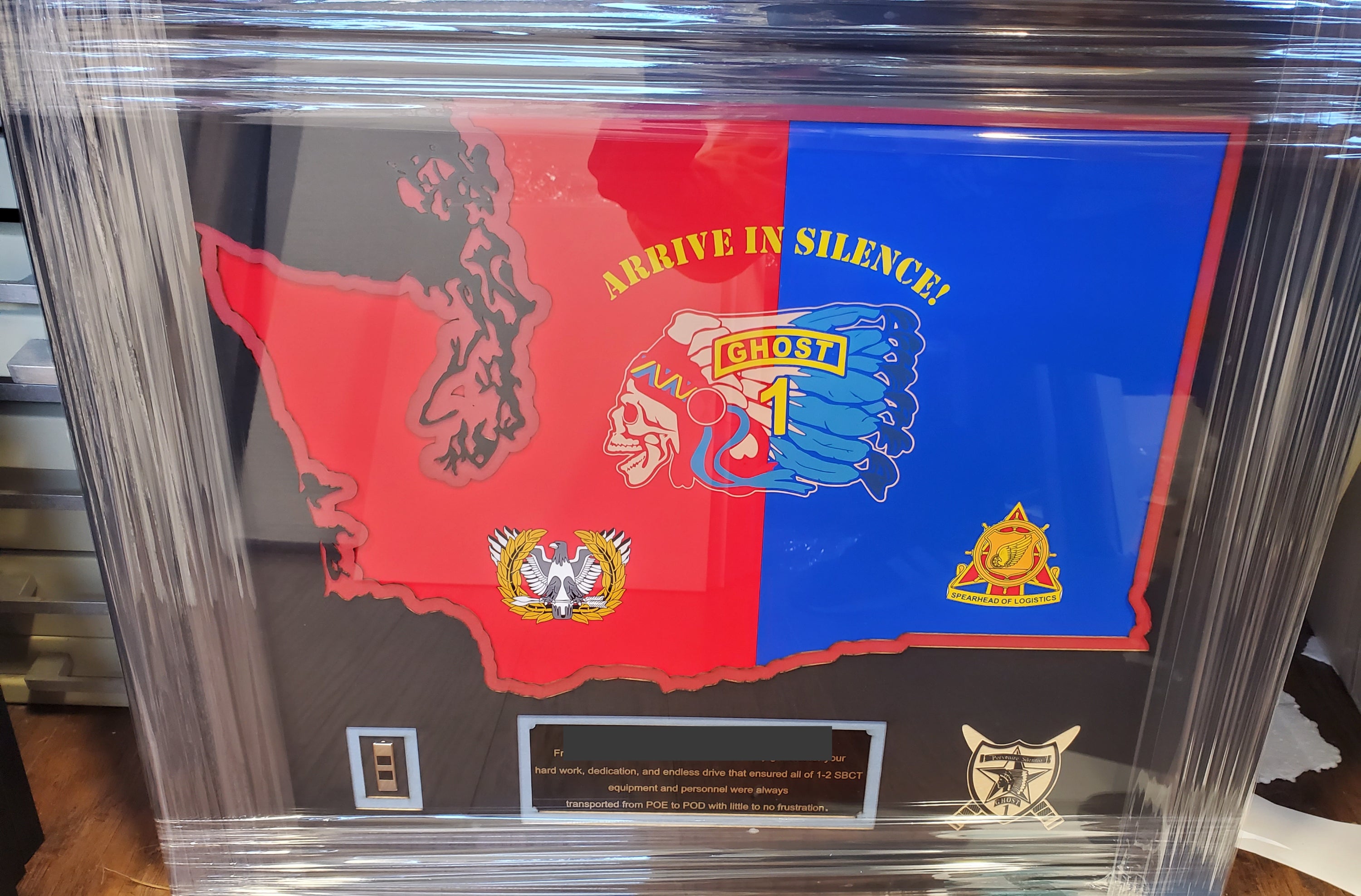 16x20 WA State Framed Plaque image 5
