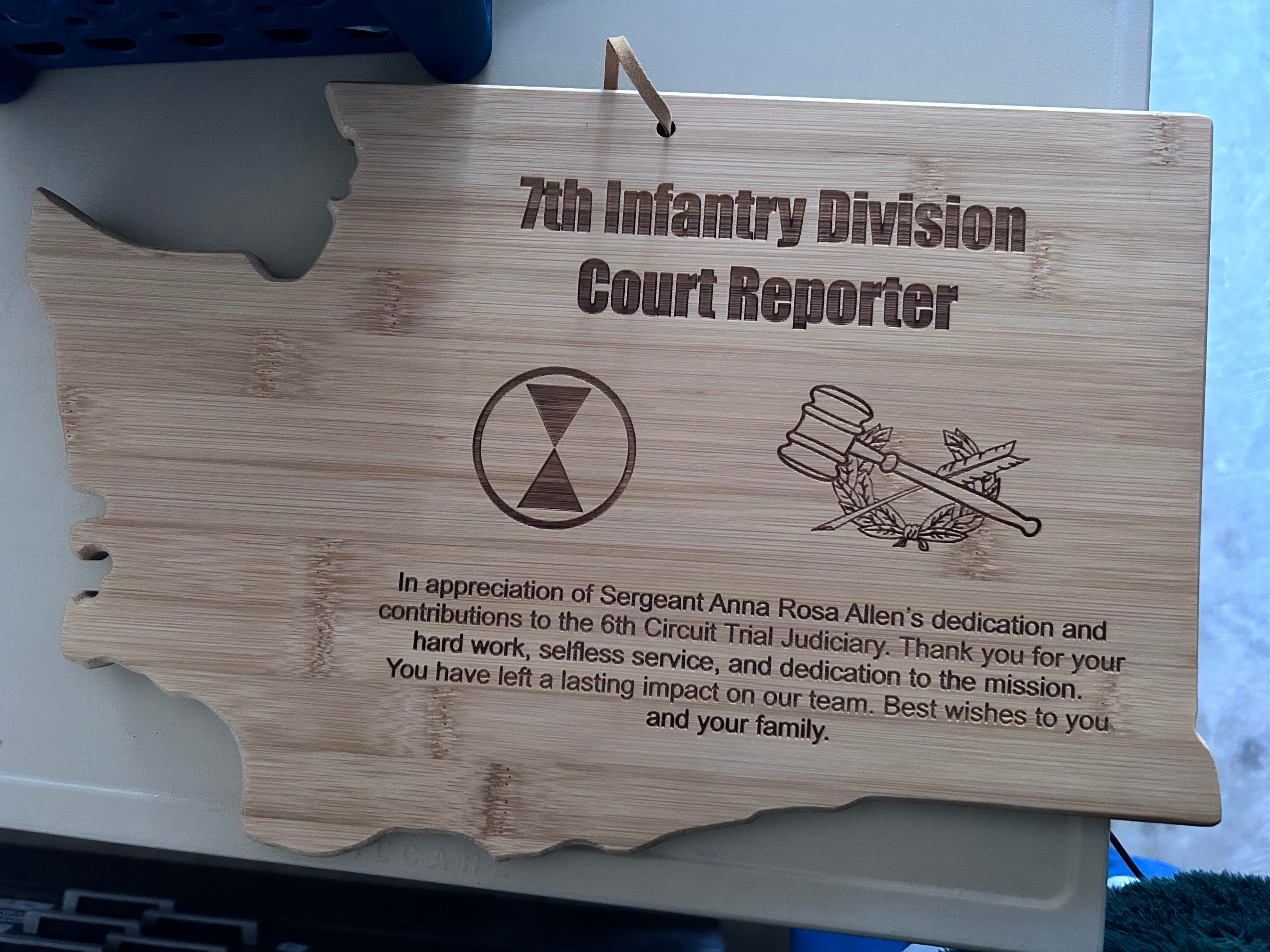 WA State Cutting Board image 2