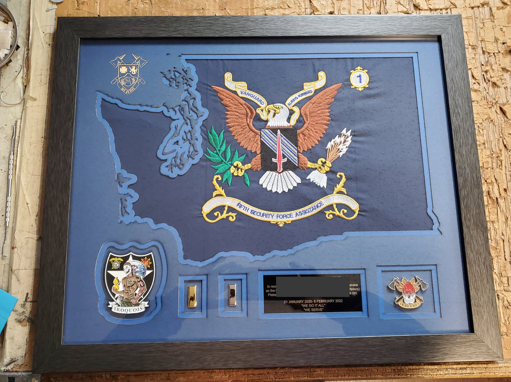 16x20 WA State Framed Plaque image 0