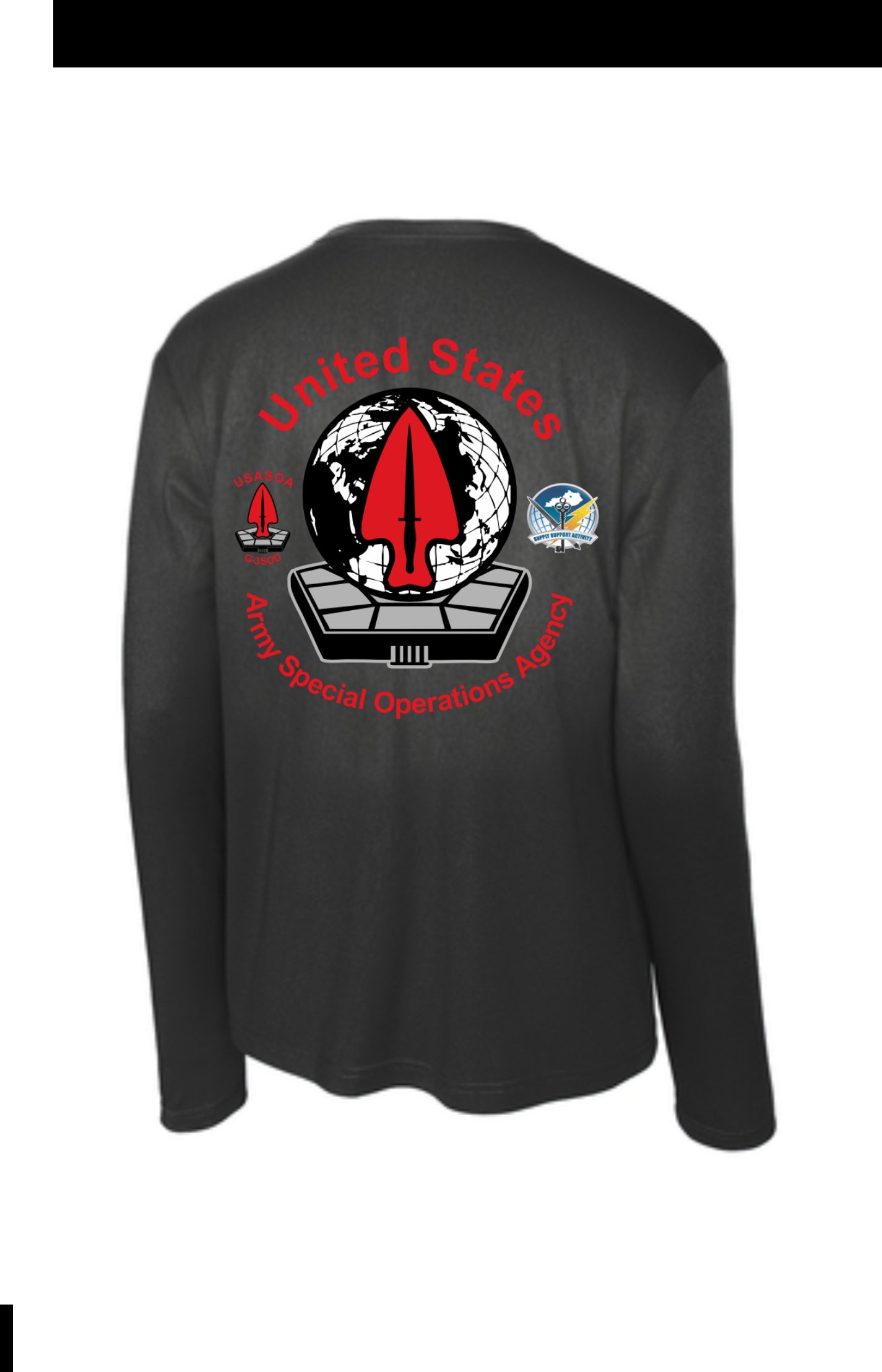 Long Sleeve Moisture Wicking PT Shirt image 1