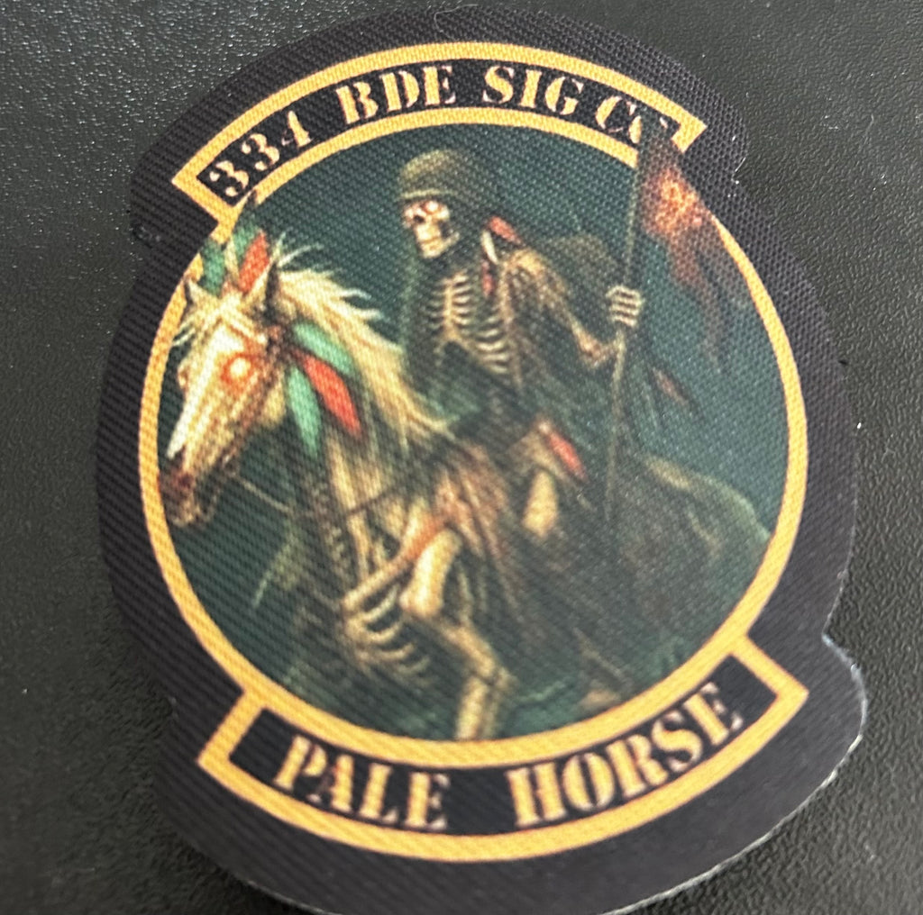 334th Iron On Patch