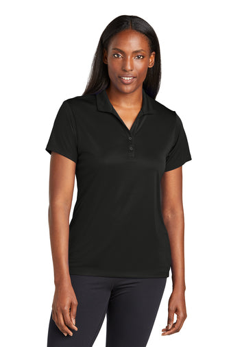 Ladies Polo PRINTED logo image 1