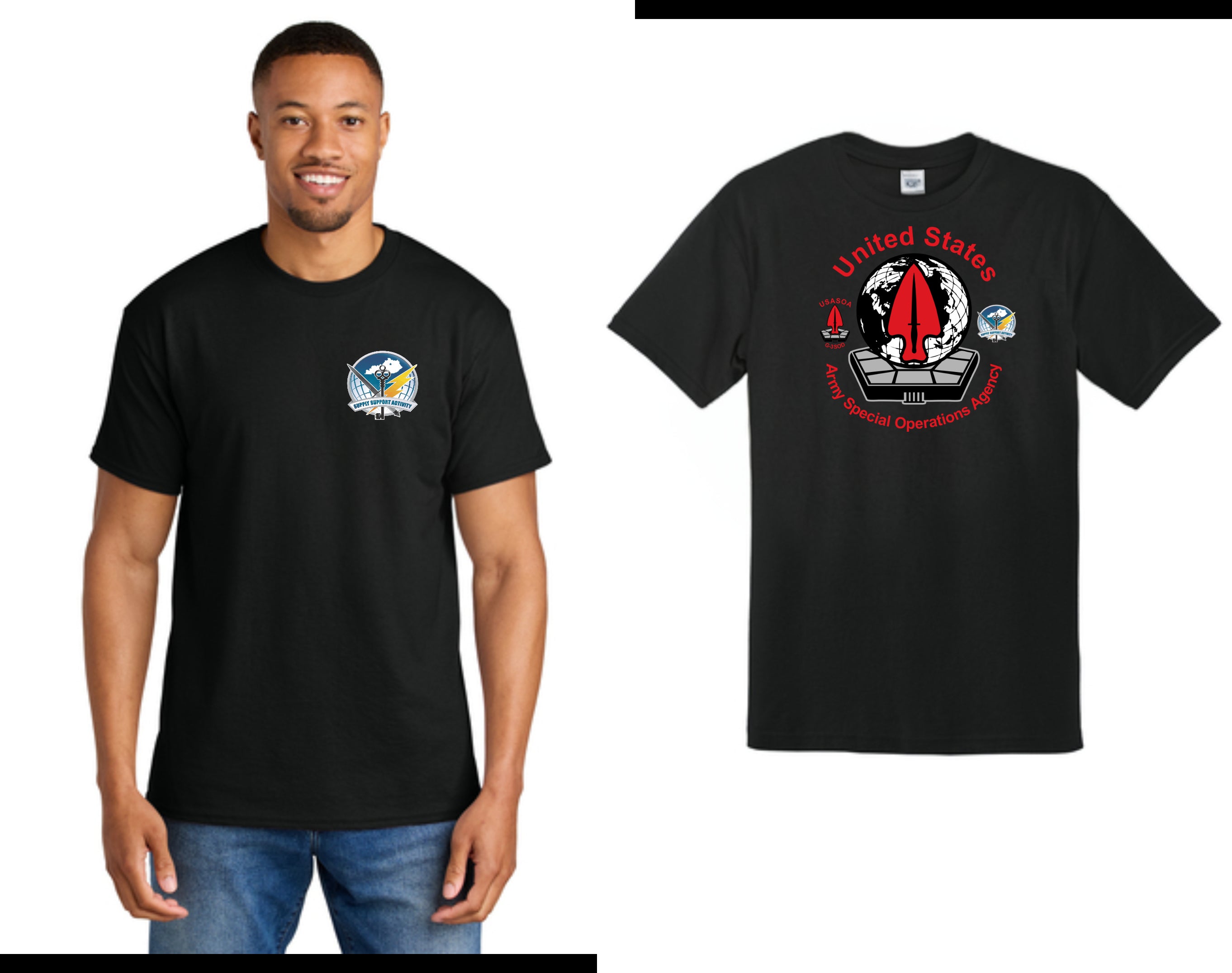ARSOSSA Triblend Short Sleeve Shirt image 0