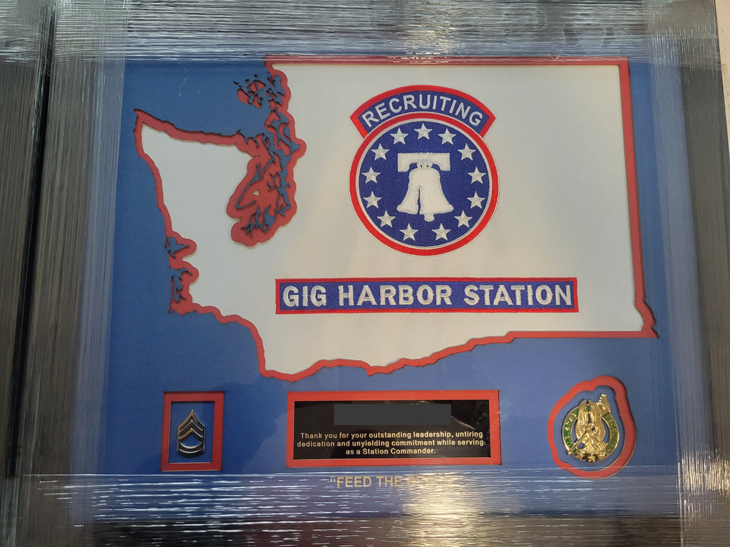 16x20 WA State Framed Plaque image 4
