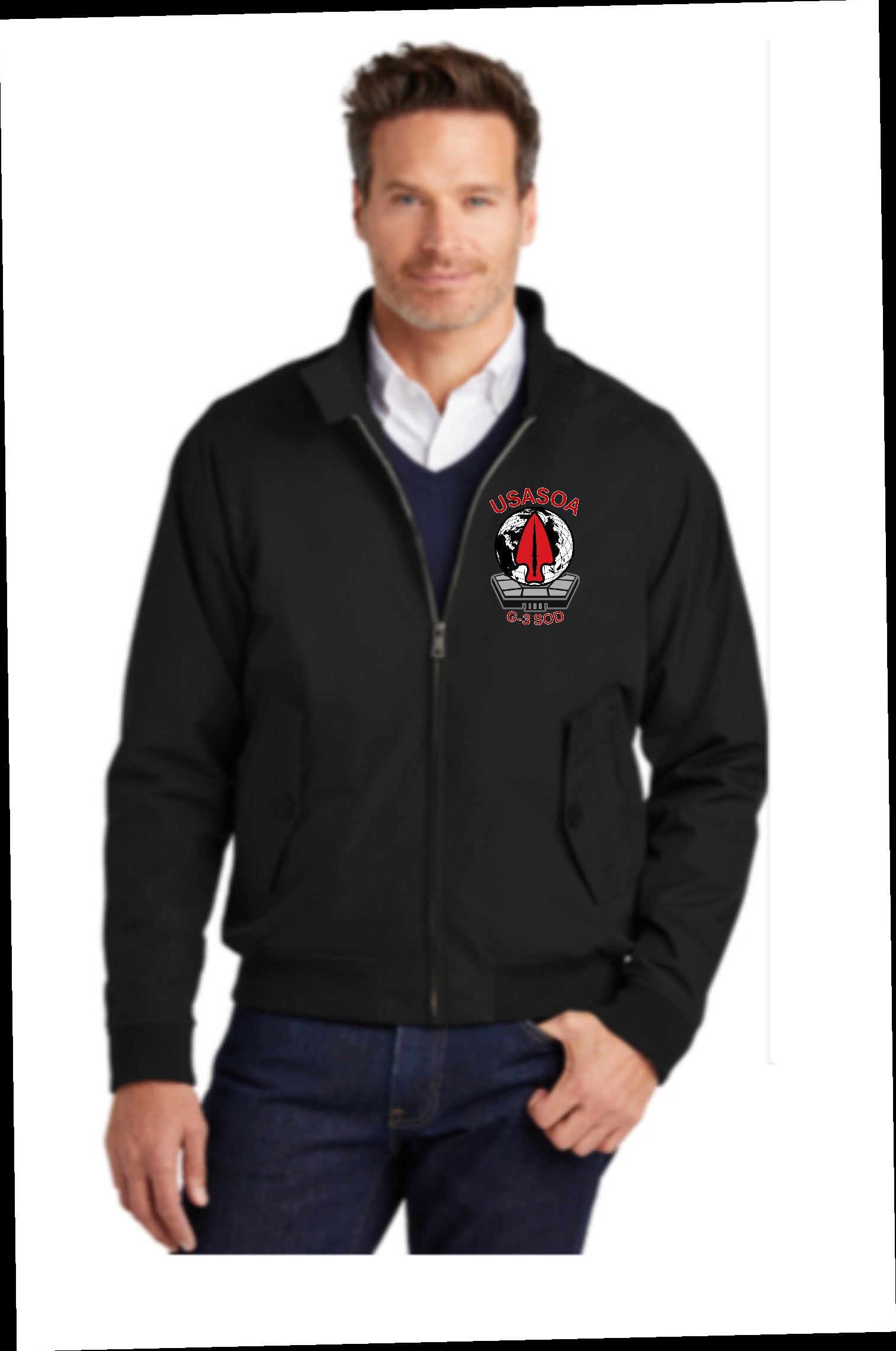Brooks Bro's. Full Zip Men's Jacket image 0